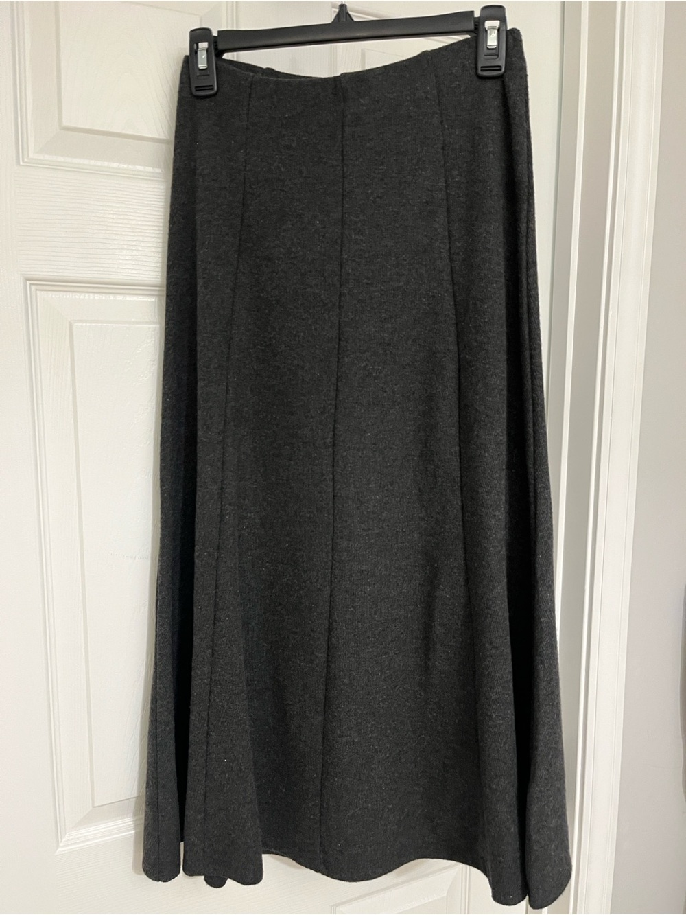 H&M Fine-Knit Midi A-Line Skirt